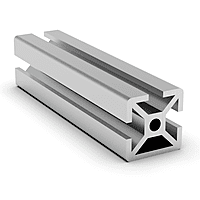 TSLOTS 1003-S 1" x 1" Trislot .26" tslot Aluminum Framing Profile TSLOTS 1003-S 1" x 1" Trislot .26" tslot Aluminum Framing Profile