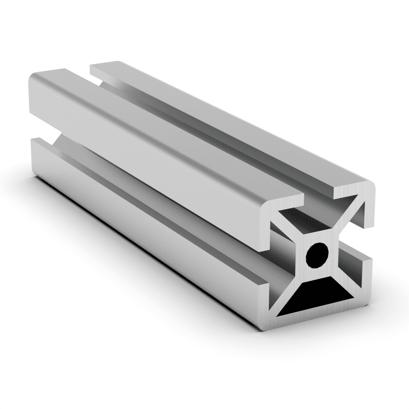 TSLOTS 1003-S 1" x 1" Trislot .26" tslot Aluminum Framing Profile TSLOTS 1003-S 1" x 1" Trislot .26" tslot Aluminum Framing Profile