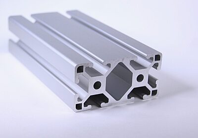 TSLOTS 40mm x 80mm Light Tslot Extrusion w/ 8mm tslot- Part # 650037