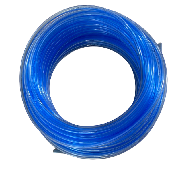 Airtac Polyurethane Tubing 3/8"OD x 1/4"ID Clear Blue 100ft/Roll - Part # NUE95A3/8X1/4-100CB Airtac Polyurethane Tubing 3/8"OD x 1/4"ID Clear Blue 100ft/Roll - Part # NUE95A3/8X1/4-100CB